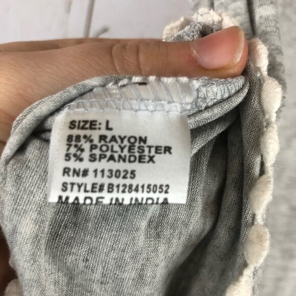 NWT, Love Peace Lounge, Tank Top. Size Large. - Picture 4 of 5